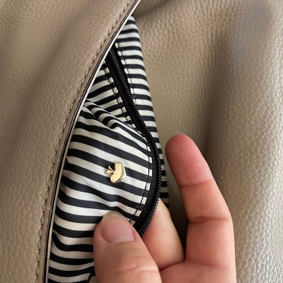 Tan real leather Kate Spade bag! - Picture 9 of 10